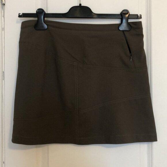 Outdoor Research Expressa skort  exercise skirt tennis hiking green khaki - Picture 10 of 11